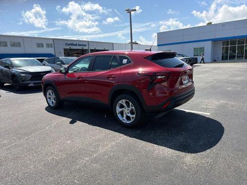 Apex Red 2026 Chevrolet Trax LS