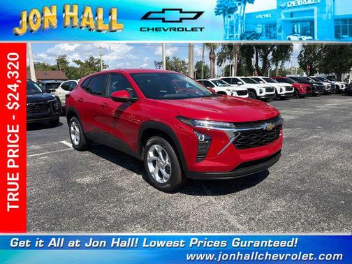 Apex Red 2026 Chevrolet Trax LS