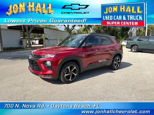 Scarlet Red Metallic 2021 Chevrolet Trailblazer RS