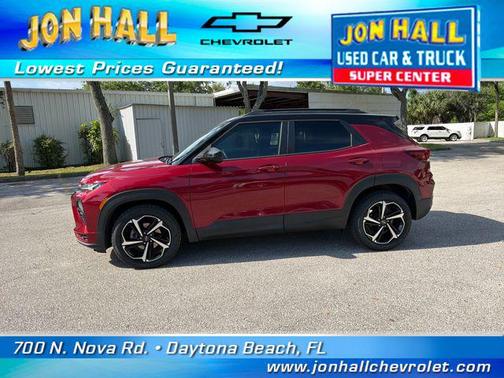 Scarlet Red Metallic 2021 Chevrolet Trailblazer RS