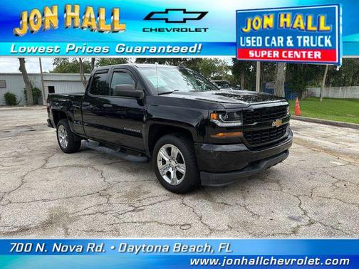 Black 2018 Chevrolet Silverado 1500 Custom