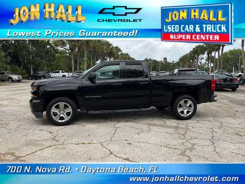 Black 2018 Chevrolet Silverado 1500 Custom