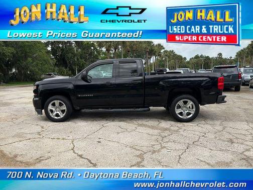 Black 2018 Chevrolet Silverado 1500 Custom