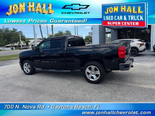 Black 2018 Chevrolet Silverado 1500 Custom