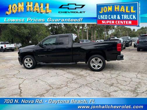 Black 2018 Chevrolet Silverado 1500 Custom
