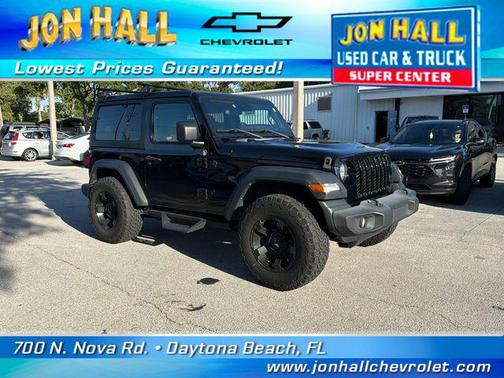Black Clearcoat 2024 Jeep Wrangler Sport S