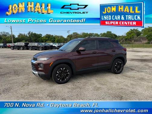 Mahogany Red Metallic 2022 Chevrolet Trailblazer LT