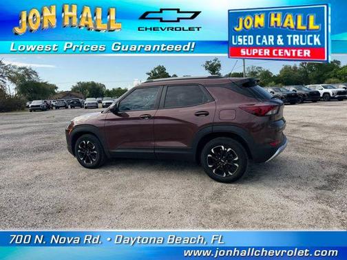 Mahogany Red Metallic 2022 Chevrolet Trailblazer LT