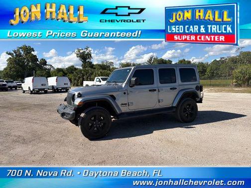Billet Silver Metallic Clearcoat 2021 Jeep Wrangler Unlimited Sahara