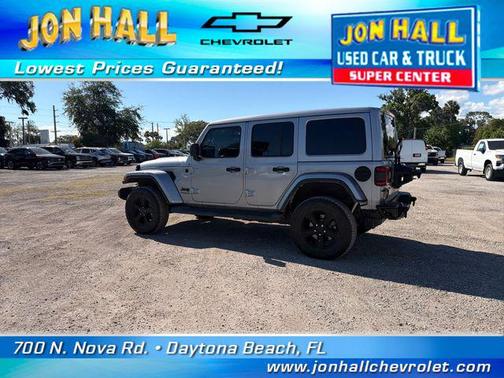 Billet Silver Metallic Clearcoat 2021 Jeep Wrangler Unlimited Sahara