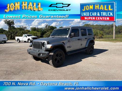 Billet Silver Metallic Clearcoat 2021 Jeep Wrangler Unlimited Sahara