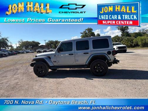 Billet Silver Metallic Clearcoat 2021 Jeep Wrangler Unlimited Sahara