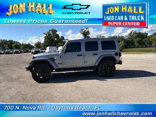 Billet Silver Metallic Clearcoat 2021 Jeep Wrangler Unlimited Sahara