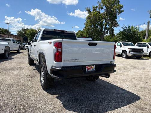 Summit White 2026 Chevrolet Silverado 3500 Crew Cab, Standard Bed, WT, 4WD