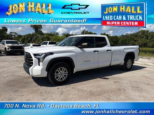 White 2022 Toyota Tundra SR5