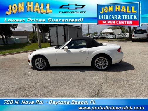 Crystal White Pearl 2015 Mazda MX-5 Miata Sport