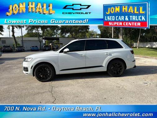 Tofana White Crystal Effect 2017 Audi Q7 3.0T Prestige
