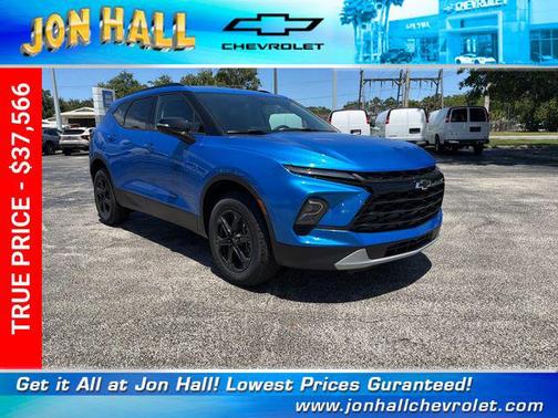Riptide Blue Metallic 2026 Chevrolet Blazer 3LT