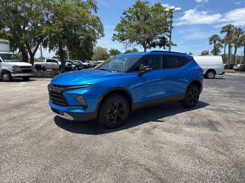 Riptide Blue Metallic 2026 Chevrolet Blazer 3LT