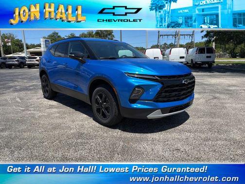 Riptide Blue Metallic 2026 Chevrolet Blazer 3LT