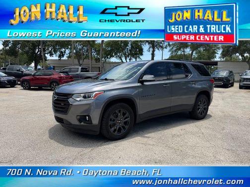 Satin Steel Metallic 2021 Chevrolet Traverse RS