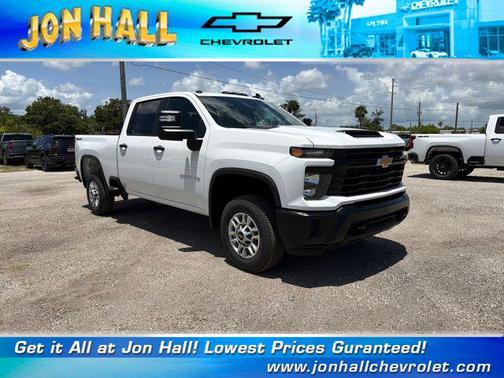 Summit White 2026 Chevrolet Silverado 2500 Crew Cab, Standard Bed, WT, 4WD