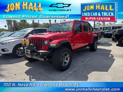 Firecracker Red Clearcoat 2022 Jeep Gladiator Mojave 4x4