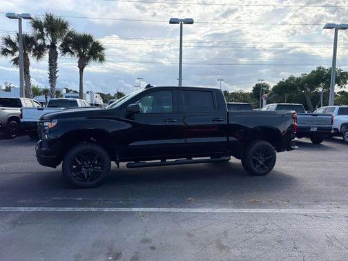 Black 2026 Chevrolet Silverado 1500 Custom Trail Boss