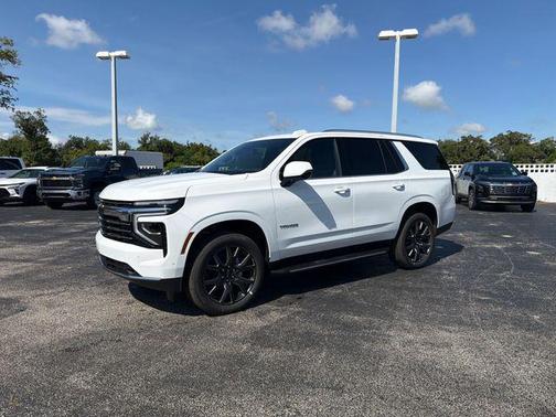 Summit White 2026 Chevrolet Tahoe LT