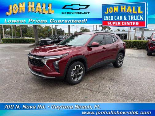 Crimson Metallic 2024 Chevrolet Trax LT