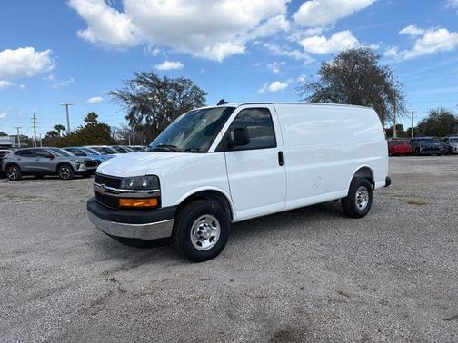 Summit White 2026 Chevrolet Express 3500 3500 Regular Wheelbase, WT, RWD