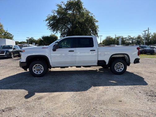 Summit White 2026 Chevrolet Silverado 2500 Crew Cab, Standard Bed, WT, 4WD