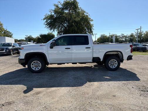 Summit White 2026 Chevrolet Silverado 2500 Crew Cab, Standard Bed, WT, 4WD