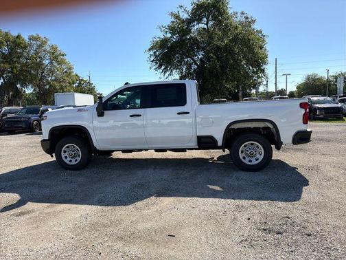 Summit White 2026 Chevrolet Silverado 2500 Crew Cab, Standard Bed, WT, 4WD