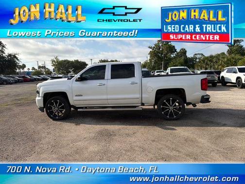 Iridescent Pearl Tricoat 2018 Chevrolet Silverado 1500 High Country