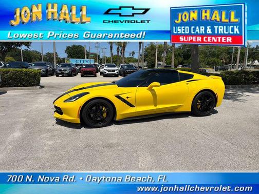 Corvette Racing Yellow Tintcoat 2016 Chevrolet Corvette Stingray