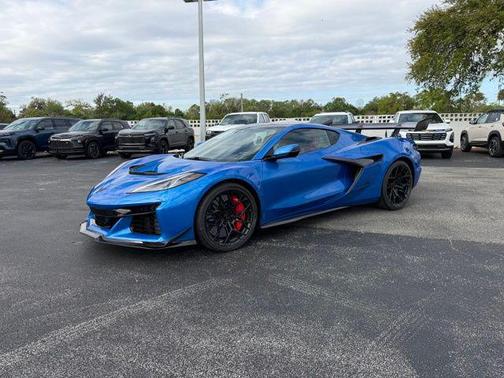 Riptide Blue Metallic 2026 Chevrolet Corvette ZR1