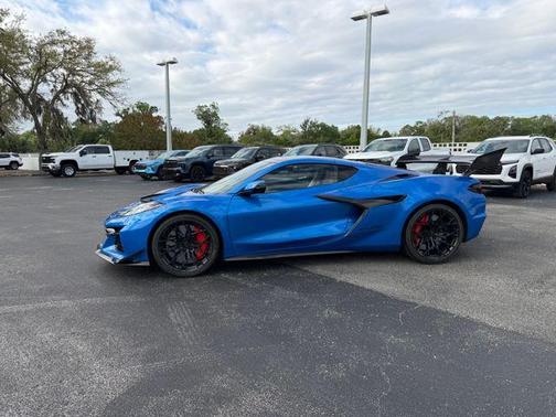 Riptide Blue Metallic 2026 Chevrolet Corvette ZR1