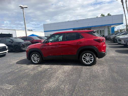 Apex Red 2026 Chevrolet Trailblazer LS