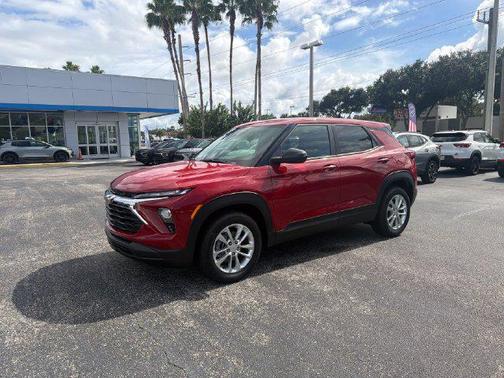Apex Red 2026 Chevrolet Trailblazer LS