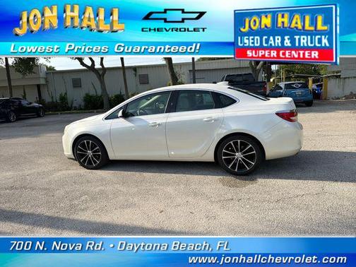 White Diamond Tricoat 2016 Buick Verano Sport Touring Group