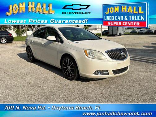 White Diamond Tricoat 2016 Buick Verano Sport Touring Group