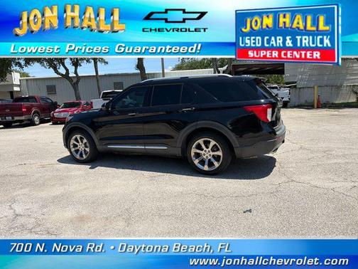 Black 2020 Ford Explorer Platinum
