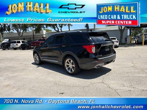 Black 2020 Ford Explorer Platinum