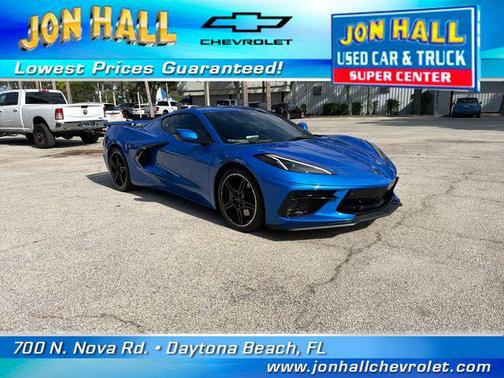 Riptide Blue Metallic 2025 Chevrolet Corvette Stingray w/2LT