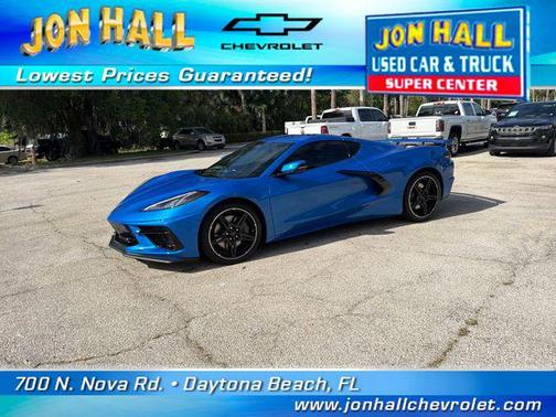 Riptide Blue Metallic 2025 Chevrolet Corvette Stingray w/2LT