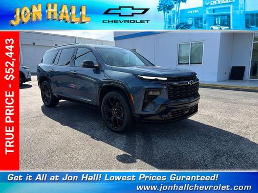 Lakeshore Blue Metallic 2026 Chevrolet Traverse RS