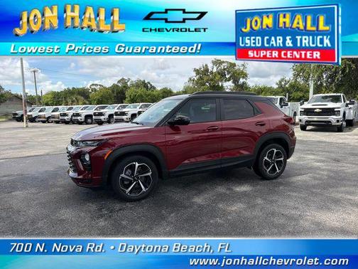 Crimson Metallic 2022 Chevrolet Trailblazer RS
