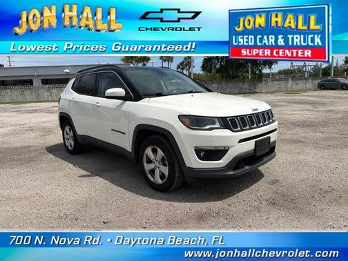 White Clearcoat 2018 Jeep Compass Latitude