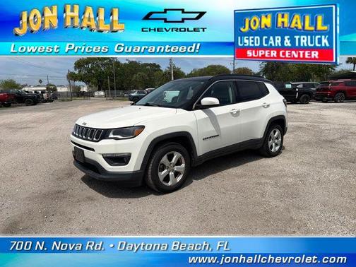 White Clearcoat 2018 Jeep Compass Latitude
